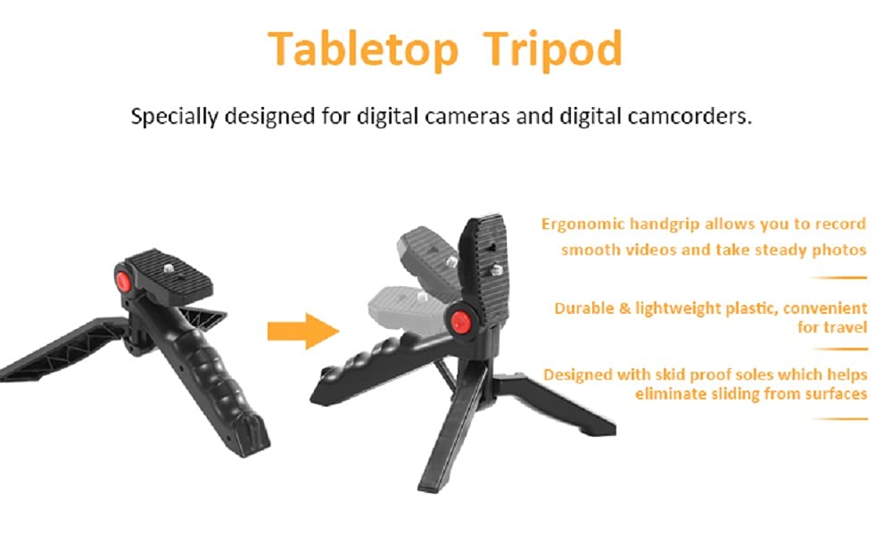 Remote Controlled Smart Video Recording kit with Inbuilt Flood Light + Mic + Tripod