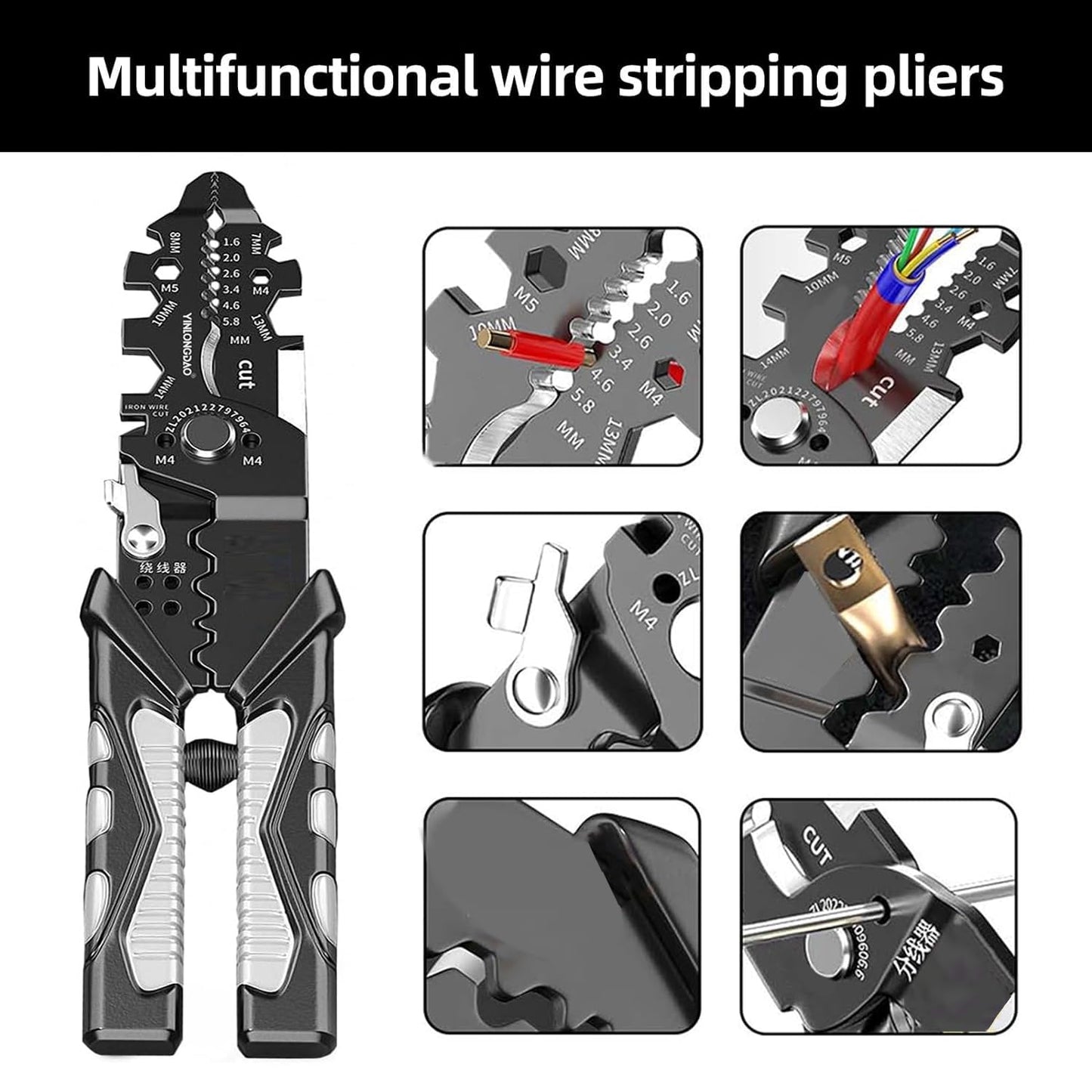 25 in 1 Multifunction Wire Stripper And Crimping Tool