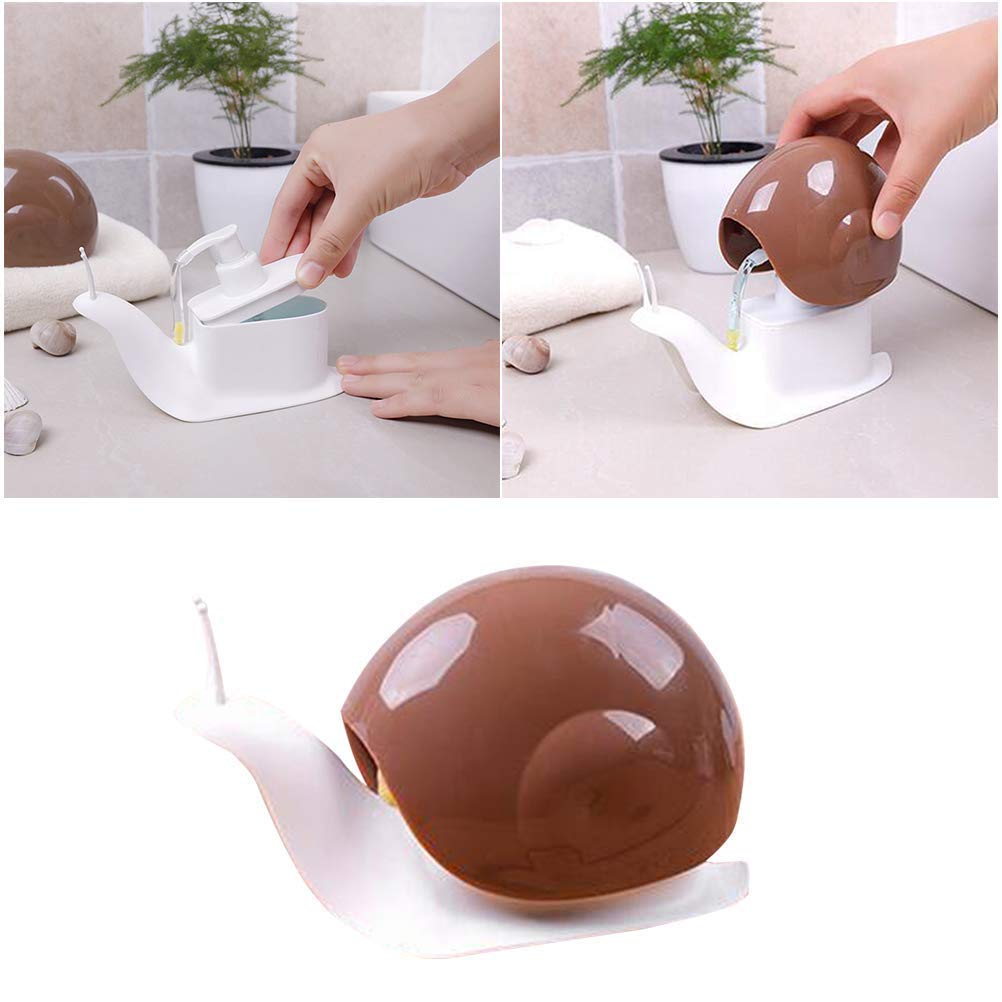 Snail Shape Cute Liquid Soap Dispenser
