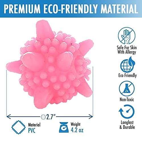 Silicone Washing Machine Laundry Balls (Reusable)
