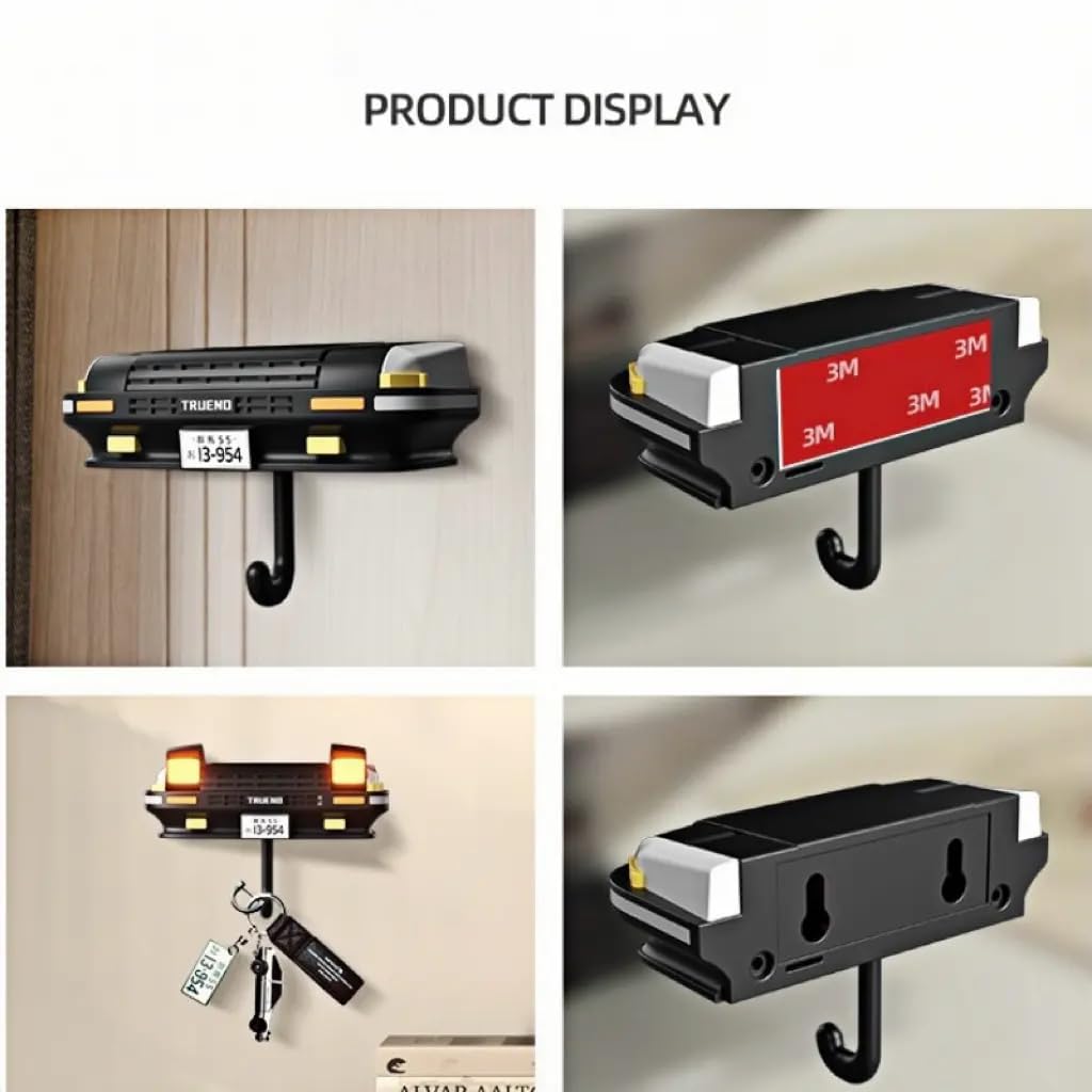 Vintage Car Key Holder (With Light)