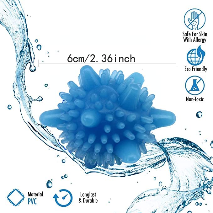 Silicone Washing Machine Laundry Balls (Reusable)