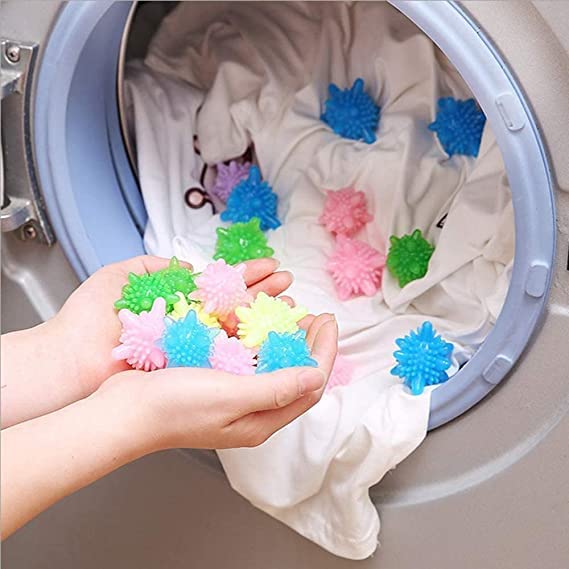 Silicone Washing Machine Laundry Balls (Reusable)