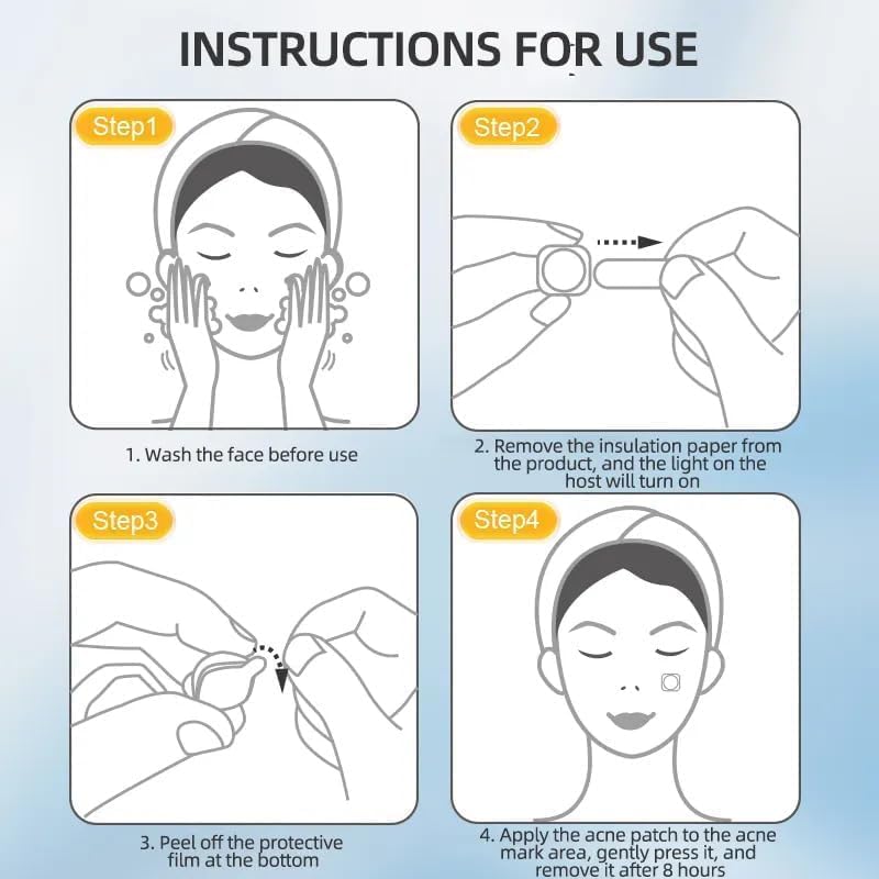 Electronic Acne Patches Light Therapy
