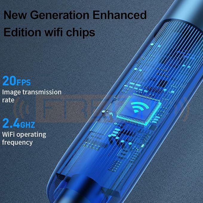 Endoscope Camera – Compatible with Android & iPhone - Plug and Play