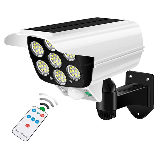 Dummy Camera Solar Sensor LED Light