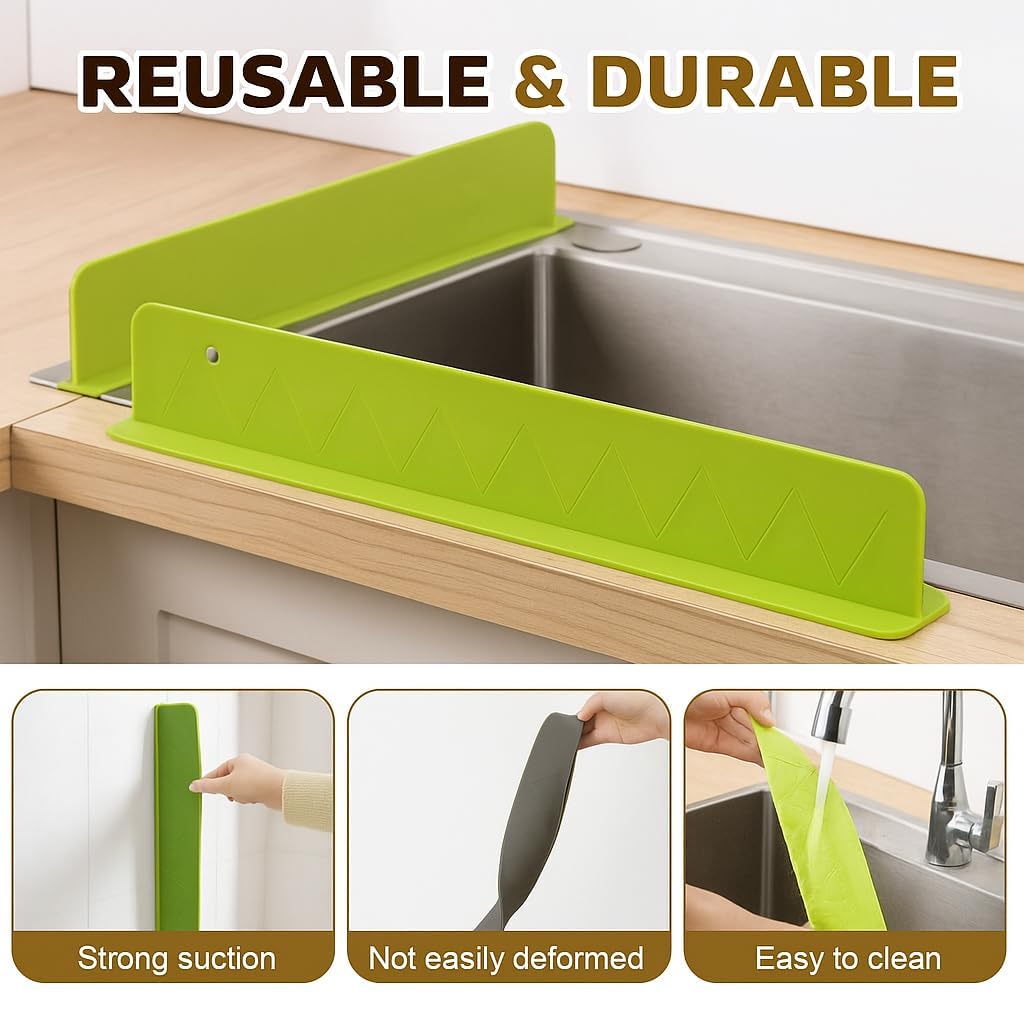 Splash Guard for Kitchen Sink & Countertop (Buy 1 Get 1 Free)