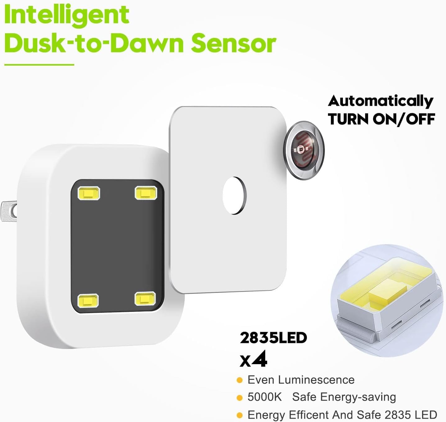 Smart Sensor LED Night Lamp