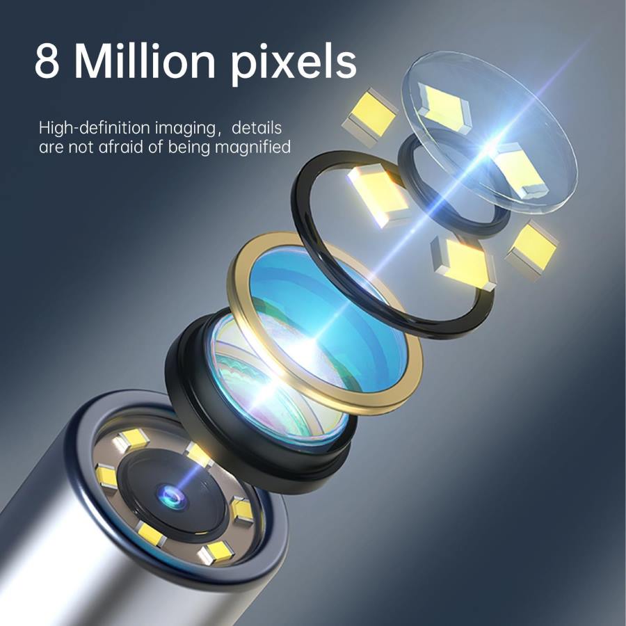 Smart Visual Earwax Cleaner Kit with 1080P WiFi Camera & LED Light