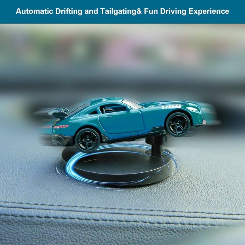 Turbo Spin Drift Car for Car Dashboard Decor
