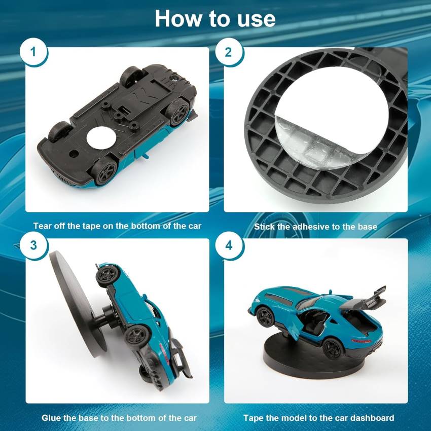 Turbo Spin Drift Car for Car Dashboard Decor