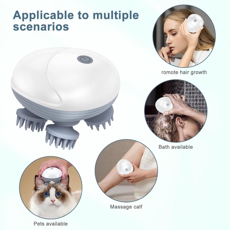 Rechargeable Electric Scalp Massager | Hair Growth | Deep Massage