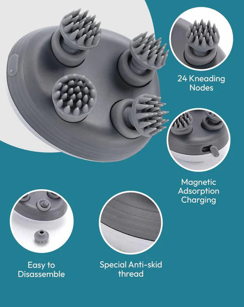 Rechargeable Electric Scalp Massager | Hair Growth | Deep Massage