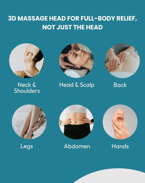 Rechargeable Electric Scalp Massager | Hair Growth | Deep Massage