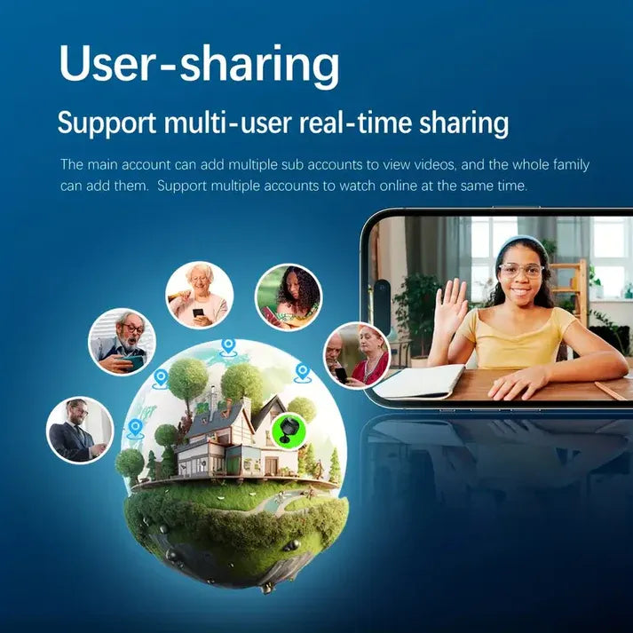 Rechargeable Wi-Fi HD CCTV Live Camera