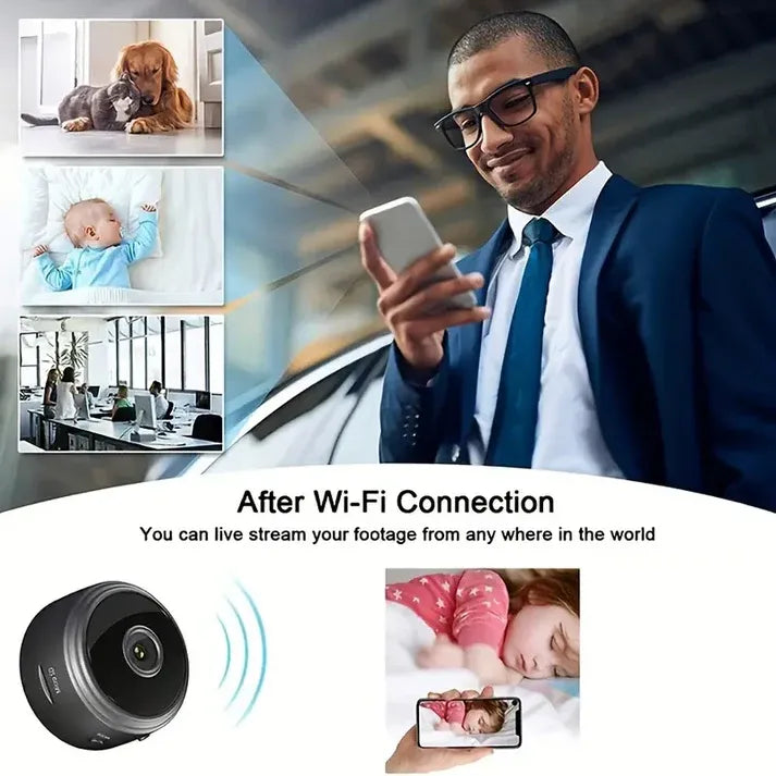 Rechargeable Wi-Fi HD CCTV Live Camera