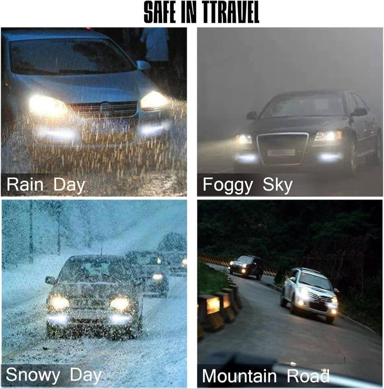 Wind Power Universal Car Daytime Running Light